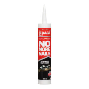 lepage no more nails heavy duty construction adhesive, 266 ml, cartridge